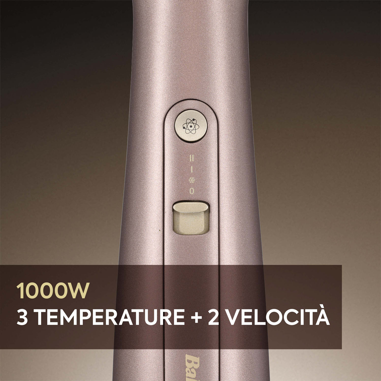 1000W. 3 temperature + 2 velocit&agrave;